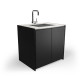 Fontana Dřezová kuchyňská skříňka IGNES | Aqua MAX 90