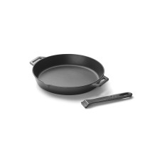 GrandPro Litinová grilovací pánev 30 cm | šedý smalt