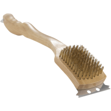 Napoleon Čistící kartáč | s mosaznými štětinami a škrabkou