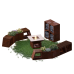 VULCANUS boxxoq LogStack 2x2 | Dřevník