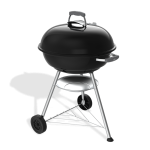 Weber COMPACT KETTLE 57 cm černý | Kotlový gril na uhlí