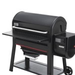 Sklápěcí přední stolek pro grily Weber SEARWOOD XL